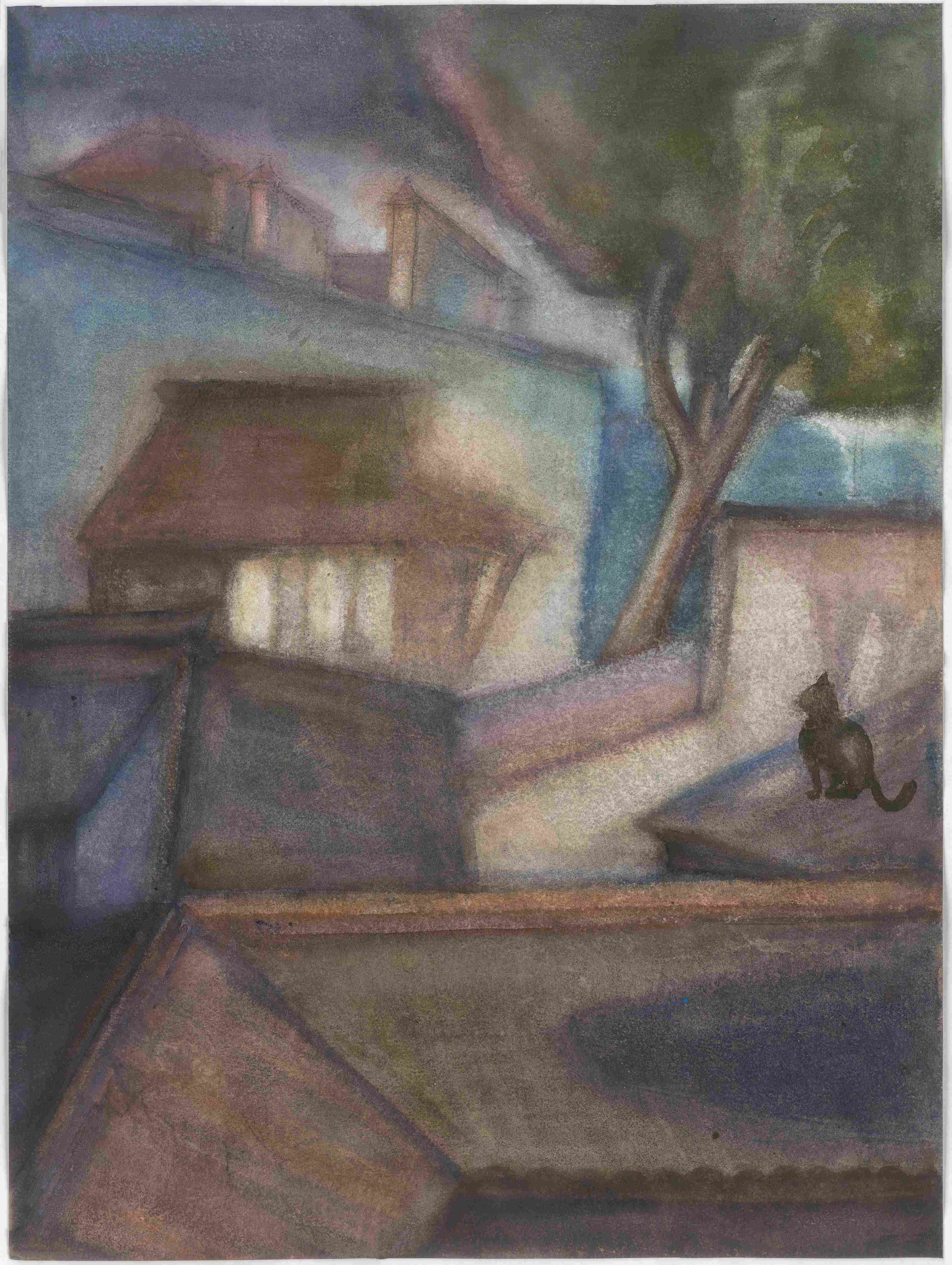 屋檐下风景