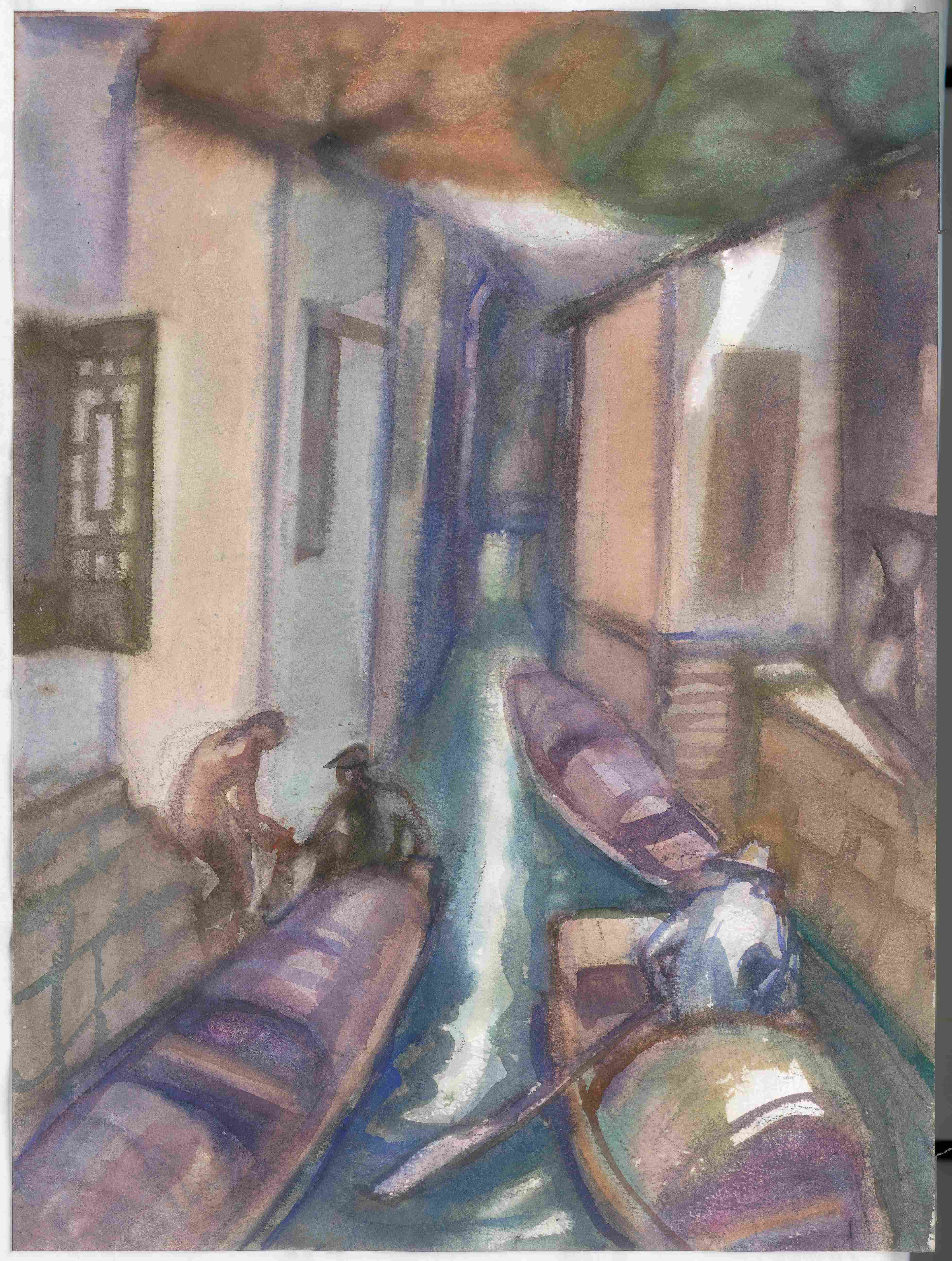 绍兴小巷河